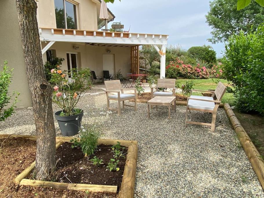 Logement Entier De Charme, Gite Equestre Gers Flamarens Exterior photo